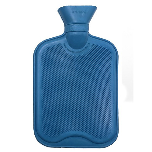 Bouillotte Plastique Bleu Foncé