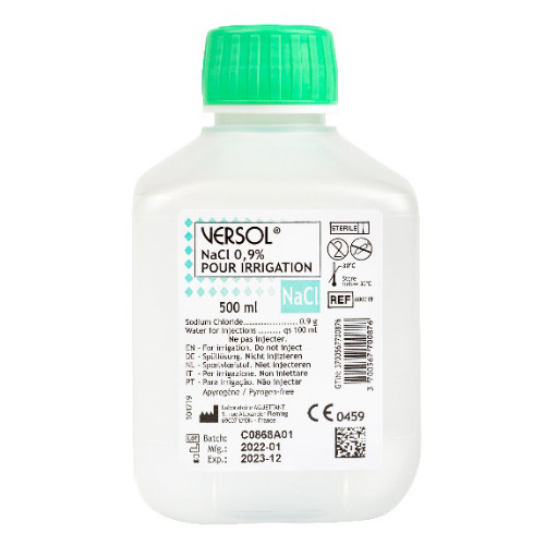 VERSOL NACL 0,9% 500ml STERILE